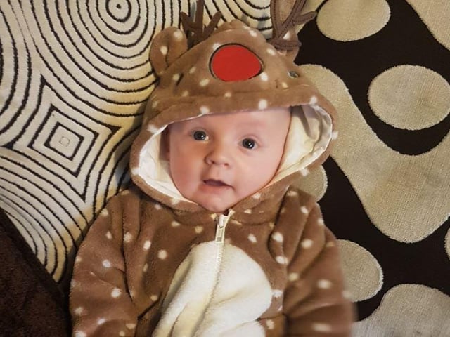 Courtney O'Connor - my son James O Connor first christmas born October 2020.