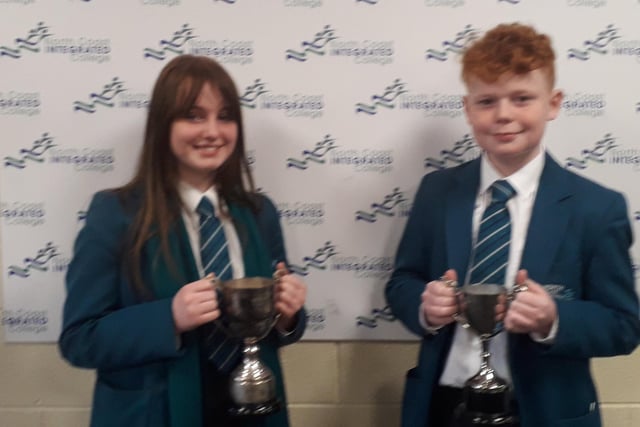 Roby and Rory - Year 9 Sports Prize Winners