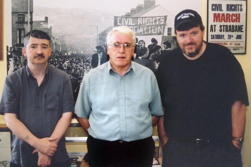 Frankie McMenamin, John Kelly and Michael Moore.
