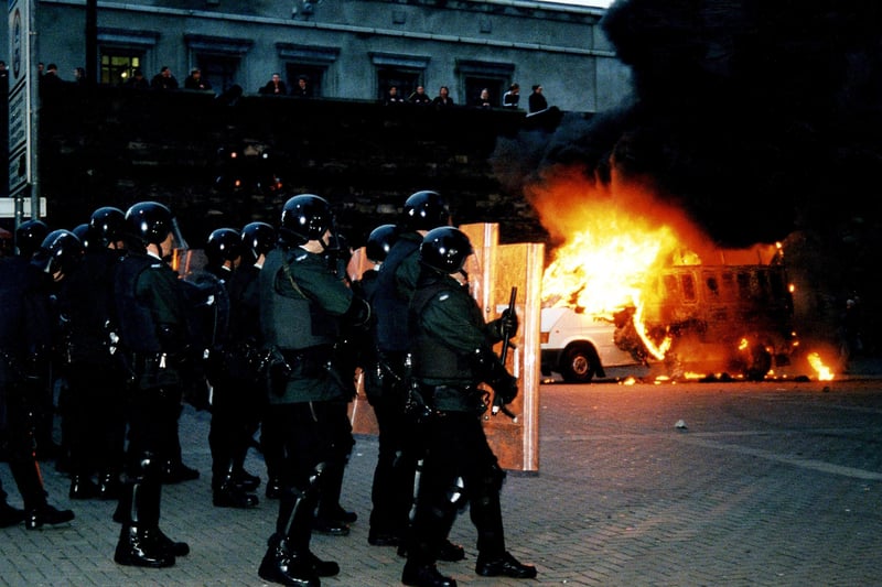 Riot, Guildhall Square