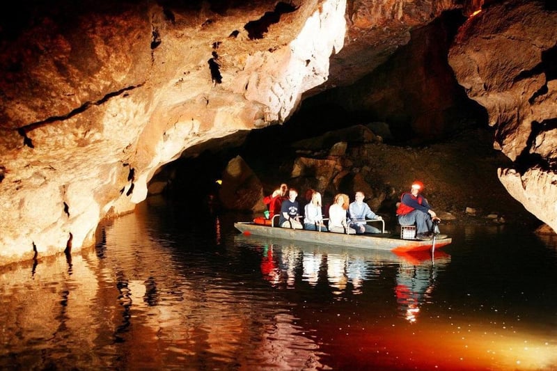 Located not far from Enniskillen, the Marble Arch Caves form the largest known cave structure in Northern Ireland.