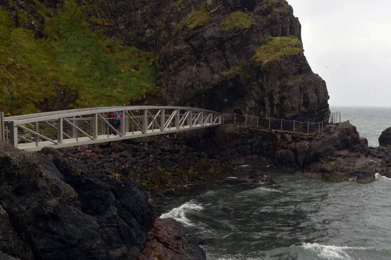 Located near Islandmagee, the Gobbins offers one of Northern Ireland's most stunning coastal walks.