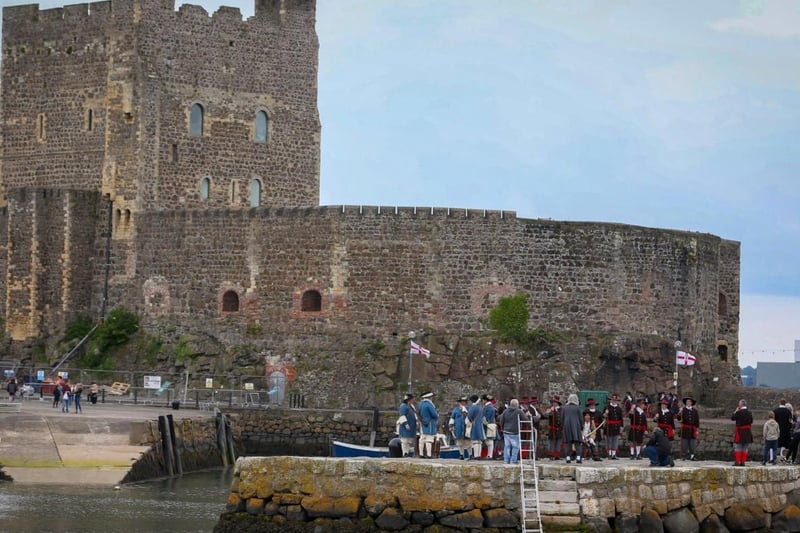 Built in the 12th century, Carrickfergus Castle is one of the best preserved Norman structures in Northern Ireland.