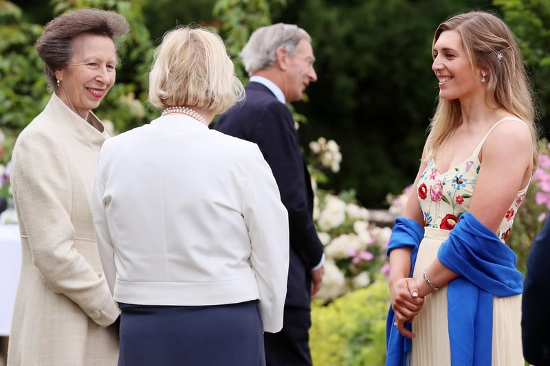 At a reception at Hillsborough Castle, Her Royal Highness met with people from across Northern Ireland who are involved in a range of voluntary and charitable activities in their local communities. Among the attendees will be healthcare professionals who have played a key role in the response to the pandemic.Photo by  Jonathan Porter  / Press Eye