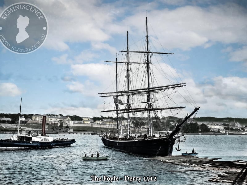 The Foyle in 1912.