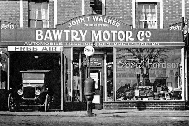 The old Bawtry Motor Company, Doncaster