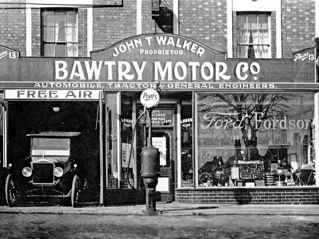 The old Bawtry Motor Company, Doncaster