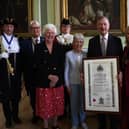 DFS founder Doncaster's Lord Kirkham has been presented with Freedom of the City.