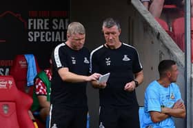 Grant McCann and his assistant Cliff Byrne have some selection posers to consider ahead of the first league game. Picture:Andrew Roe/AHPIX LTD.