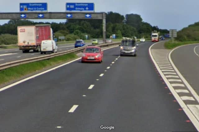 A woman has died after a tragic car crash on the M180 last night.