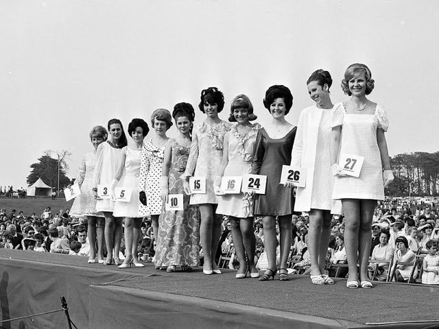 1968 Miners Gala and Rally - recognise any of these faces?