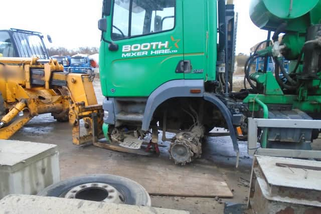 Doncaster firm Booth Mixer Hire has been fined after a man was crushed to death.