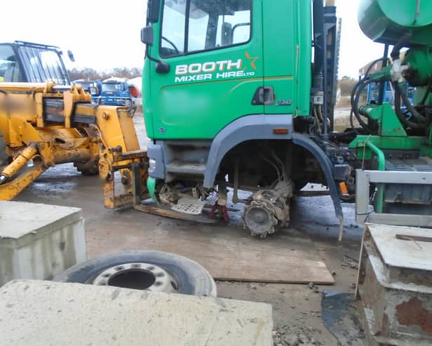 Doncaster firm Booth Mixer Hire has been fined after a man was crushed to death.