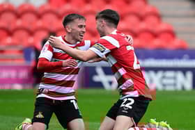 Doncaster Rovers can win promotion if they match Walsall's result this weekend. Rovers host Bradford while Walsall welcome Accrington to town.