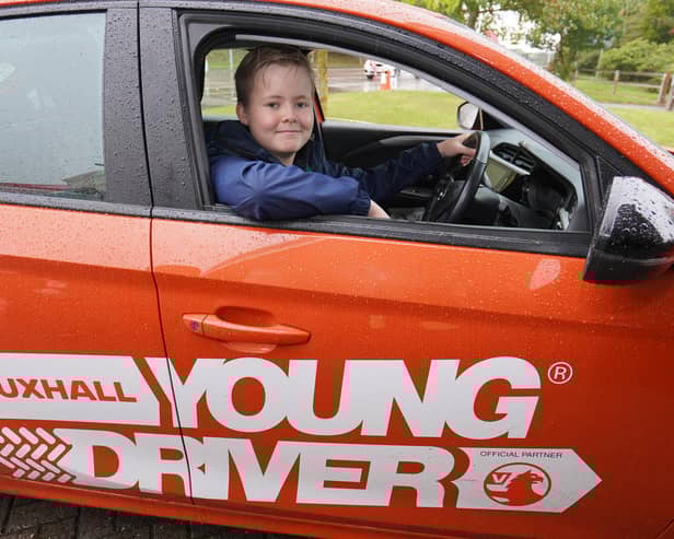 Benji Jackson takes second place in the Young Driver Challenge 2021 – which is specifically for youngsters who aren’t yet 17.