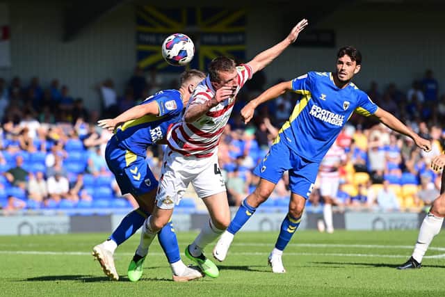 Doncaster Rovers defender Tom Anderson is set for another spell on the sidelines.