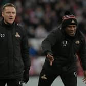 Gary McSheffrey with assistant manager Frank Sinclair