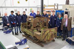 Simplex Locomotive at North Lindsey College