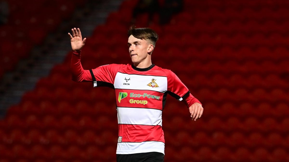 Doncaster Rovers loanee Louie Marsh says goal on full professional debut was dream come true