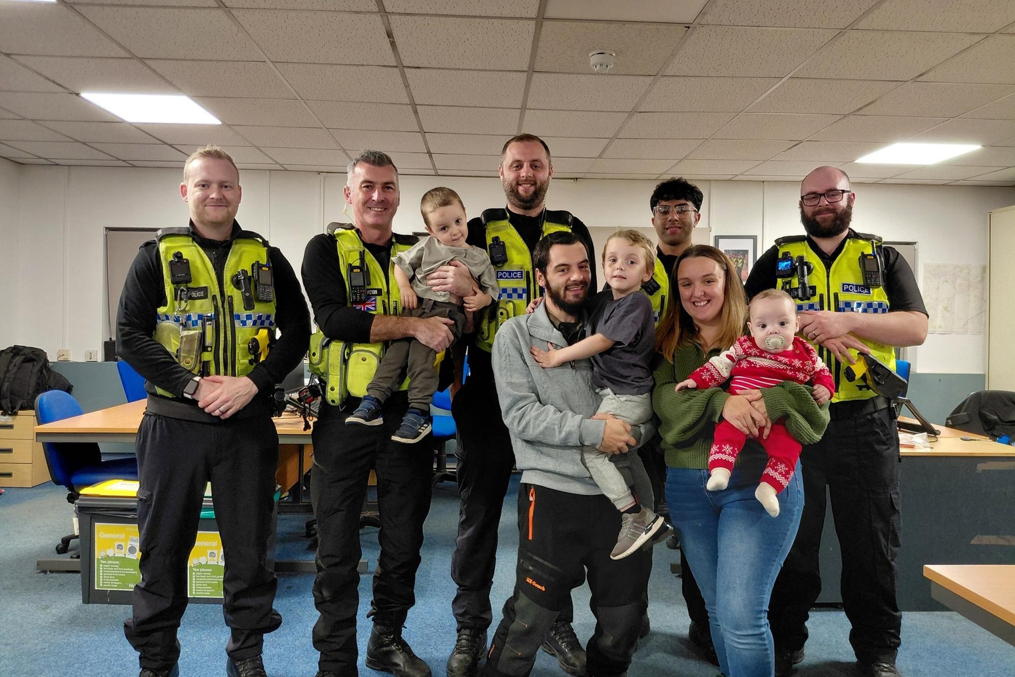 Boy savaged in Doncaster dog attack meets police who came to his rescue