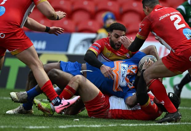 The Dons lost to Sheffield Eagles in a friendly last month. The sides will meet again in the AB Sundecks 1895 Cup. Picture: Howard Roe/AHPIX.com