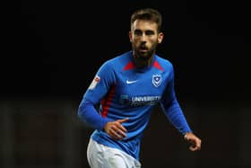 Portsmouth midfielder Ben Close