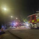 Emergency services were scrambled to Doncaster Road in Conisbrough last night.