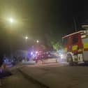 Emergency services were scrambled to Doncaster Road in Conisbrough last night.