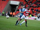 Devante Cole battles against Wycombe Wanderers