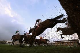 Action from Haydock Park. Photo: David Davies - Pool/Getty Images