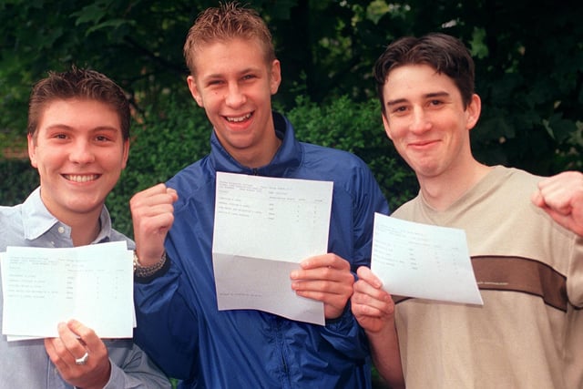 James Hill, Ian Brammah and Micheal Berwitt in 1999