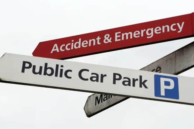 Doncaster and Bassetlaw Teaching Hospitals Trust makes almost £1 million in car parking charges.