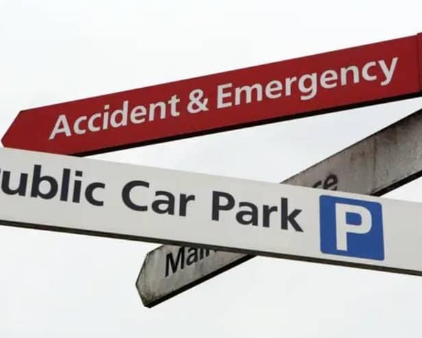 Doncaster and Bassetlaw Teaching Hospitals Trust makes almost £1 million in car parking charges.