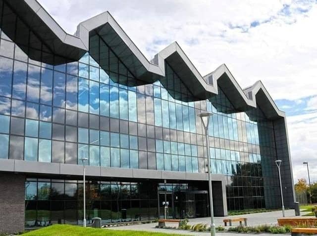 The building is set to be completed by the summer.