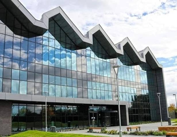 The building is set to be completed by the summer.