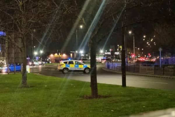 Trafford Way has been sealed off following a serious emergency incident.