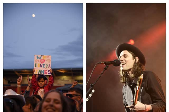 Fans packed into the Eco Power Stadium for Donny Fest, with singer-songwriter James Bay topping the bill. (Photos: Luc Burke-Lejeune).