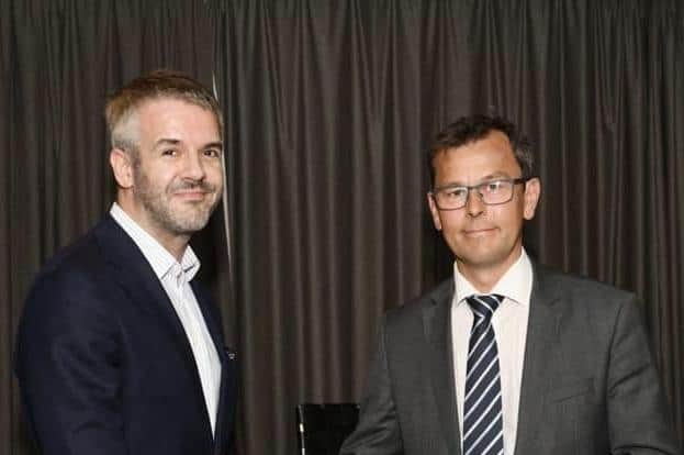 Oliver Coppard and Nick Fletcher have clashed over the re-opening of Doncaster Sheffield Airport.