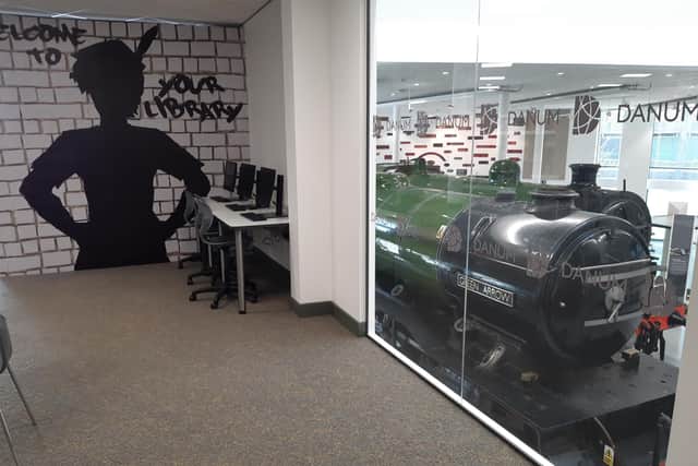 The children's library at Danum Gallery, Library and Museum