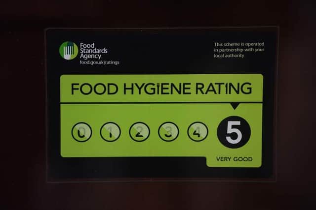 The food hygiene rating is not a guide to food quality