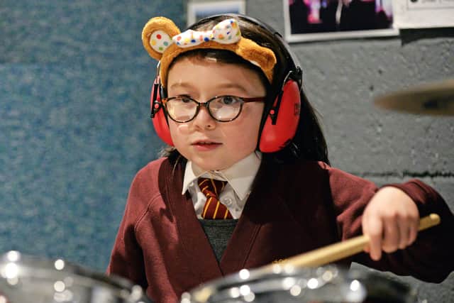 Anabell Tang, eight, pictured, will be appearing on Children In Need.