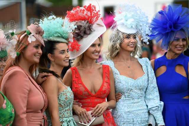 St Leger Festival Ladies Day at Doncaster Racecourse. 8th September 2022. Picture Jonathan Gawthorpe