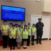 Mini Police at West Road Primary School in Moorends.