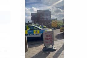 Emergency services were called to Doncaster railway station yesterday lunchtime.