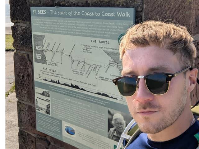 Andy Bryan is taking on the Coast to Coast challenge.