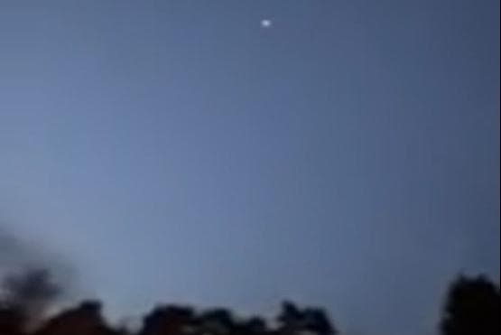 Watch the moment a UFO was spotted in the sky above Doncaster
