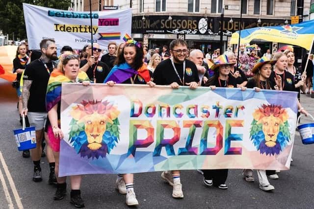Doncaster Pride received £1,308.97.