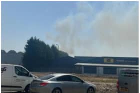 Yet another huge fire has broken out in Doncaster, this time in the Cusworth area.