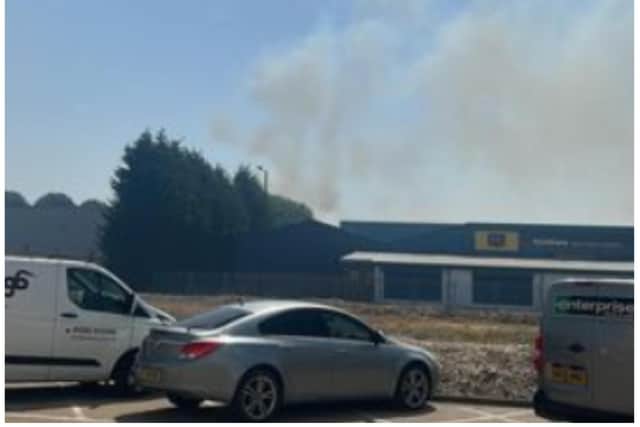 Yet another huge fire has broken out in Doncaster, this time in the Cusworth area.