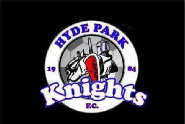 Hyde Park Knights are collecting food for the community.